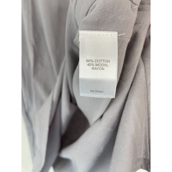J. Jill women's small grey 3/4 sleeve modal/cotton tunic blouse lightweight top - Picture 6 of 6